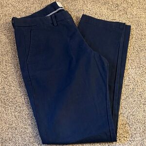 Gap navy pants 33x30 slims